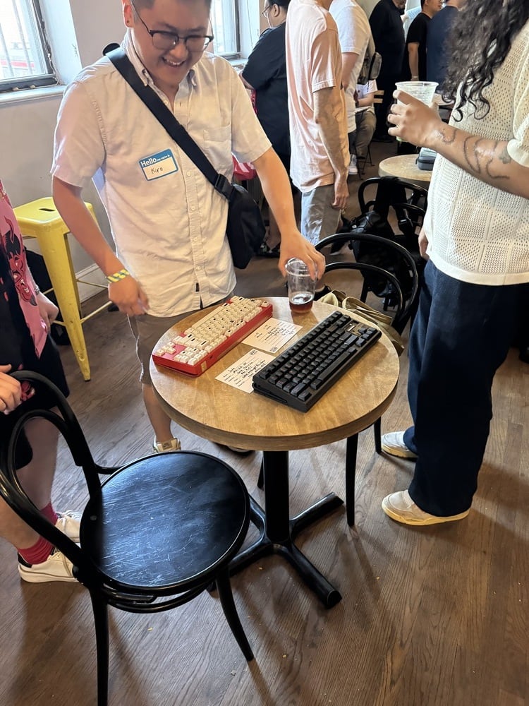 Image of a keyboard meetup